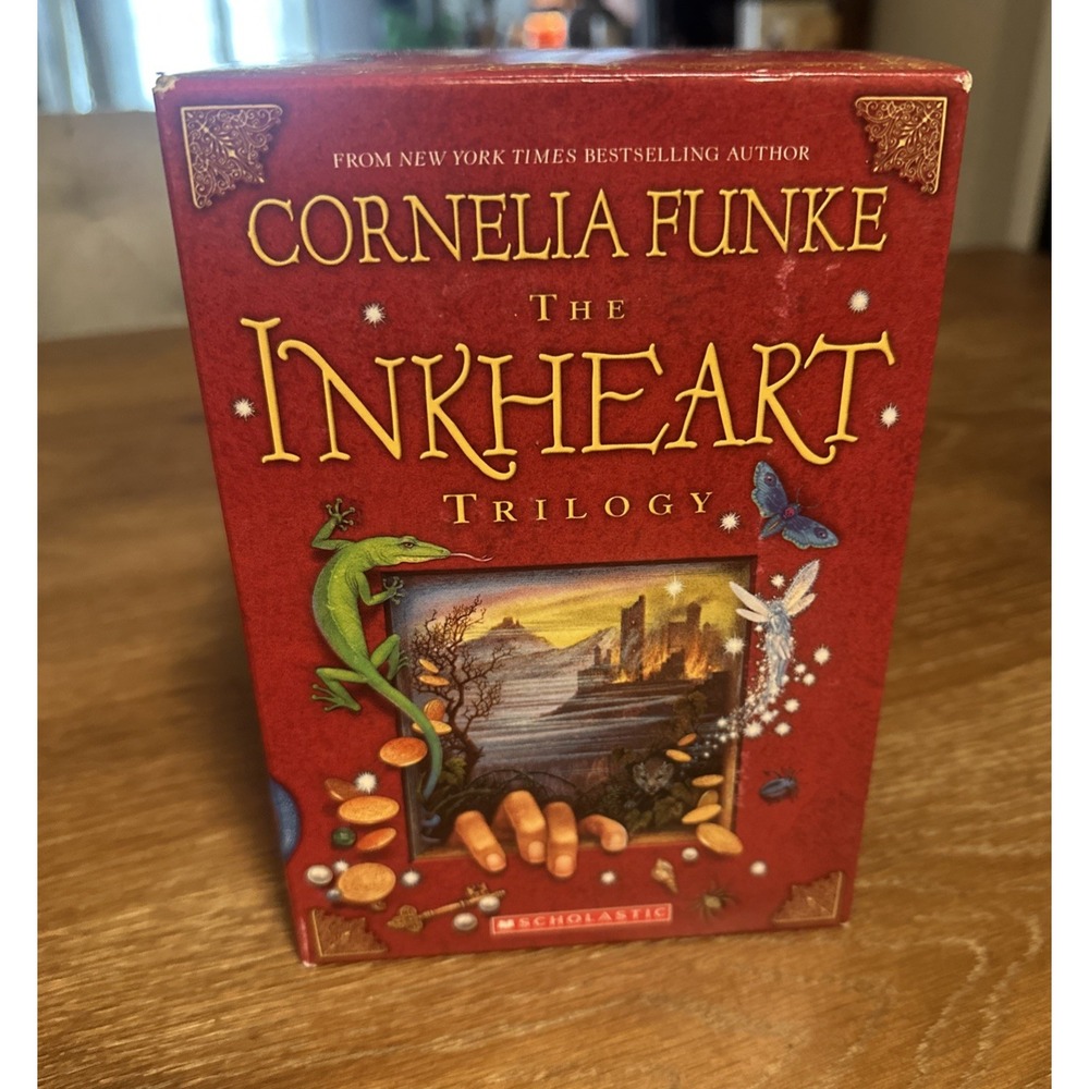 THE INKHEART TRILOGY by Cornelia Funke 3-Volume Boxed Set (2010, Paperback)